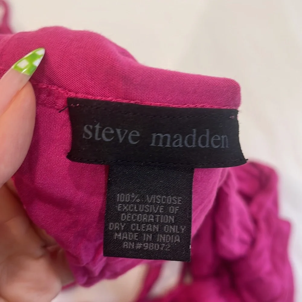 Steve Madden fringe scarf